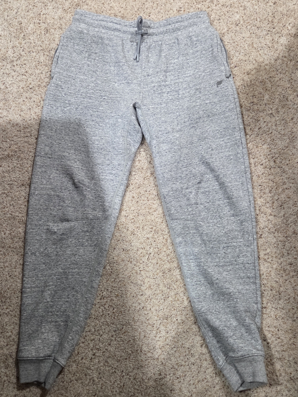 Fabletics Light Gray Heather Jogger Sweatpants